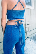 Load image into Gallery viewer, Shania Denim Jumpsuit
